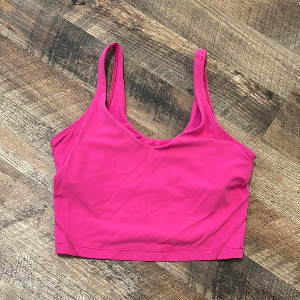 Pink Lulu align tank